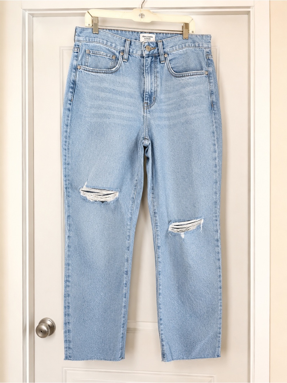 NWT Madewell Curvy Vintage Light Wash Distressed High-Rise Women’s Jeans / 14W